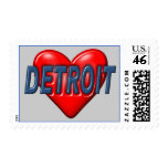 I Love Detroit Postage