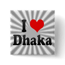 I Love Dhaka, Bangladesh Pin