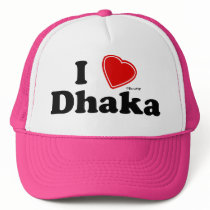 I Love Dhaka Hats