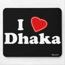 I Love Dhaka mousepads by Rep_Yo_City I Love Dhaka mousepads