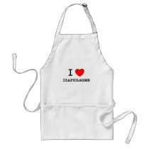 I Love Diaphragms Aprons