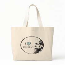I Love Dickens Tote Bag by SymposiumGBI I Love Dickens Tote Bag