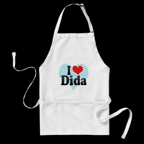 I Love Dida Apron