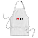 I love difficult men aprons