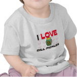 I Love Dill Pickles t-shirts