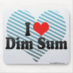 I Love Dim Sum Mouse Pad