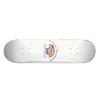 I love dinosaurs deal with it custom skateboard