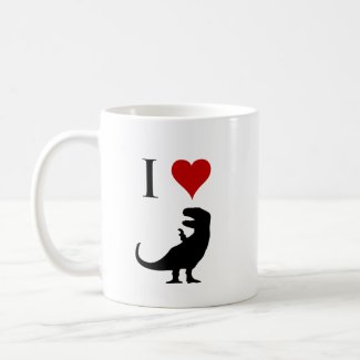 I Love Dinosaurs - T-Rex Mug