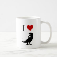 I Love Dinosaurs - T-Rex Mug