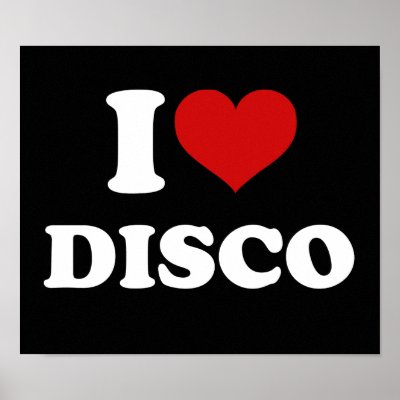 I Love Disco Poster