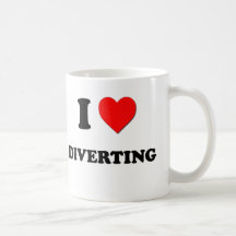 I Love Diverting Mug