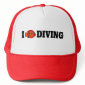 I Love Diving Trucker Hat