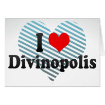 I Love Divinopolis, Brazil Cards