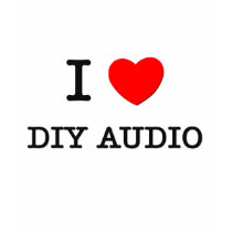 I LOVE DIY AUDIO t-shirts