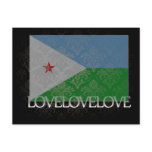 I love Djibouti Cool Postcard