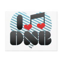 I Love DNB Post Cards