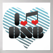 I Love DNB Print