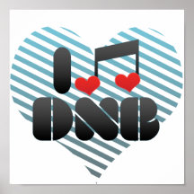 I Love DNB Print