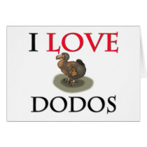 I Love Dodos cards