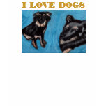 I LOVE DOGS boys tee T-shirt