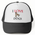 I Love Dogs hats by tshirtshirts I Love Dogs hats