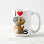 I Love Dogs mugs