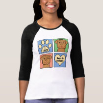 I Love Dogue de Bordeaux t-shirts