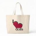 I Love Dolls bags by dollfriends I Love Dolls bags