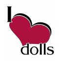I Love Dolls t-shirts by dollfriends I Love Dolls t-shirts