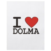 I Love Dolma Custom Flyer