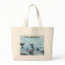 I Love Dolphins! bags