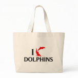 I Love Dolphins bags