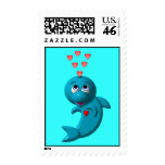 I love dolphins - I love you Postage