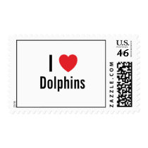 I love Dolphins Postage