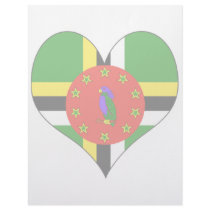 I Love Dominica Customized Letterhead