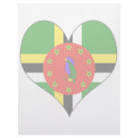 I Love Dominica Customized Letterhead