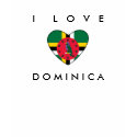 I Love Dominica Spaghetti Top t-shirts by creolevibe I Love Dominica Spaghetti Top t-shirts