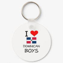 I Love Dominican Boys keychains by flagshirt I Love Dominican Boys keychains