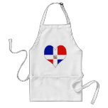 I Love Dominican Republic Apron