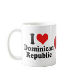 I Love Dominican+Republic Coffee Mug
