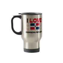 I Love Dominican Republic mugs