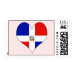 I Love Dominican Republic Postage Stamp