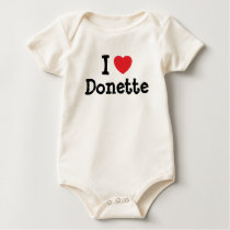 I love Donette heart T-Shirt