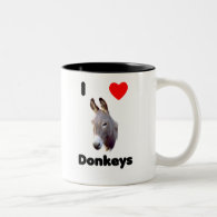 I love donkeys Mug