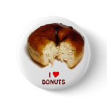I Love Donuts Pin