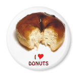 I Love Donuts Magnet