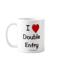 I Love Double Entry - Double-sided Coffee Mug