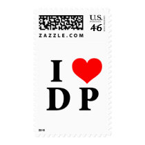 I Love DP postage