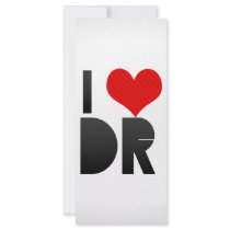I Love DR Customized Rack Card