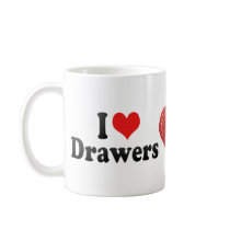 I Love Drawers Mug